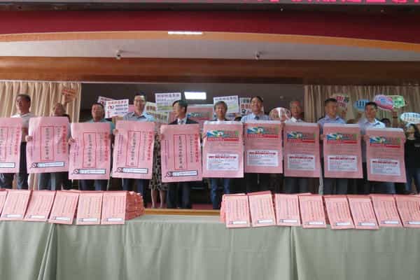 澎湖縣政府政風處廉政志工演出反賄選宣導短劇