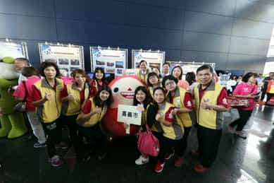 「中彰投苗區域治理廉政深耕三年有成薪傳廉展」暨「大中部地區廉政志工道路工程與路平查察技巧系列活動」嘉義市宣導攤位