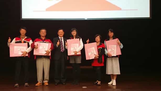 臺中市政府政風處「107年度廉政志工聯繫會議」績優時數服務獎