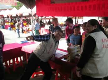 苗栗縣政府政風處辦理「2019橘莓戀暨農特產展售」社會參與宣導活動