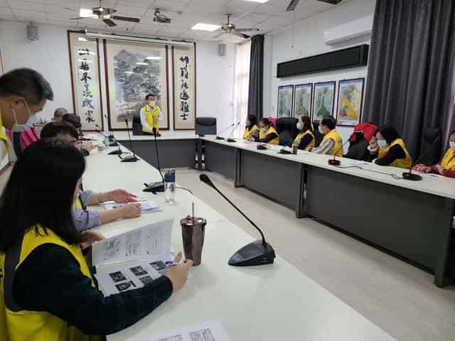 竹山廉政志工小隊籌備成隊暨校園宣導勤前會議