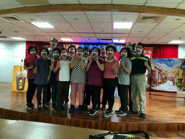 錄製「奇妙的黑手印」廉政戲劇影片花絮