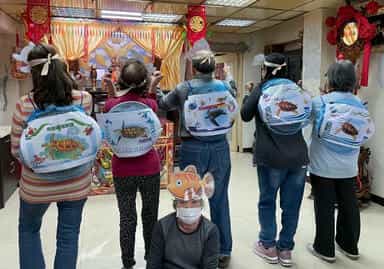 基隆市政府廉政志工行動劇廉政志工行動劇後製照片