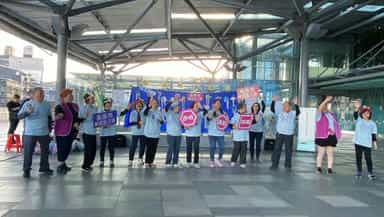 基隆市政府廉政志工行動劇廉政志工行動劇照片