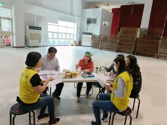 廉政志工排演「新龜兔賽跑」廉政戲劇之心路歷程竹山小隊廉政志工於竹山鎮公所大禮堂進行廉政戲劇排演2