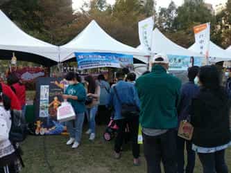 「2022中臺灣元宵燈會」社會參與中臺灣元宵燈會辦理社會參與「廉政宣導」活動，志工協助宣導