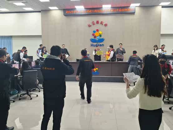 花蓮縣新城鄉合署辦公廳舍新建工程採購廉政平臺啟動儀式廉政志工不缺席廉政志工協助行政事務