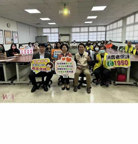 雲林縣北港志工隊協助辦理「強化員工廉政倫理素養紮根專案宣導」與「推動綠能透明措施暨專案宣導」大合照