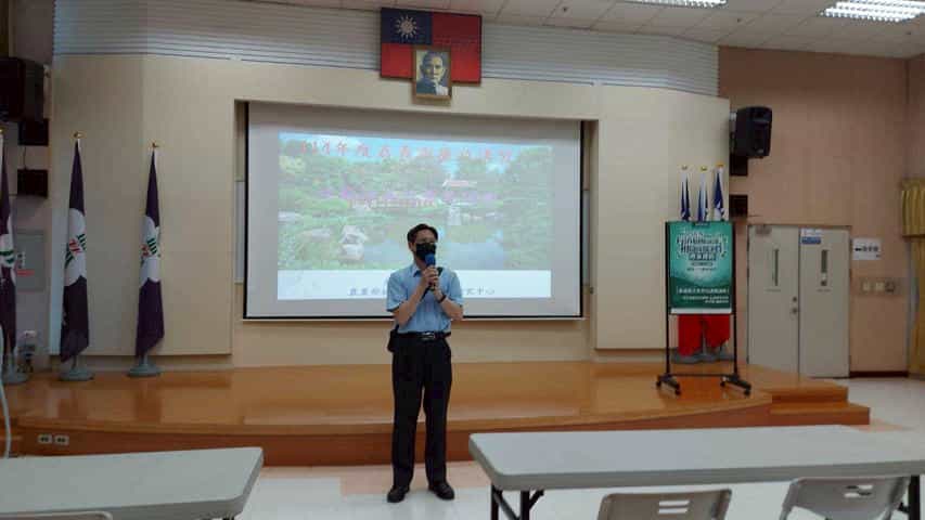 嘉義市府辦理植栽綠美化教育訓練 提升政風與志工綠能素養政風處科長致詞