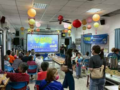 澎湖縣政府政風處偕同廉政志工於湖東社區觀影活動 將反貪、防詐等廉潔觀念「種土」生根國立臺南生活美學館-螢火蟲電影院播放電影「種土」