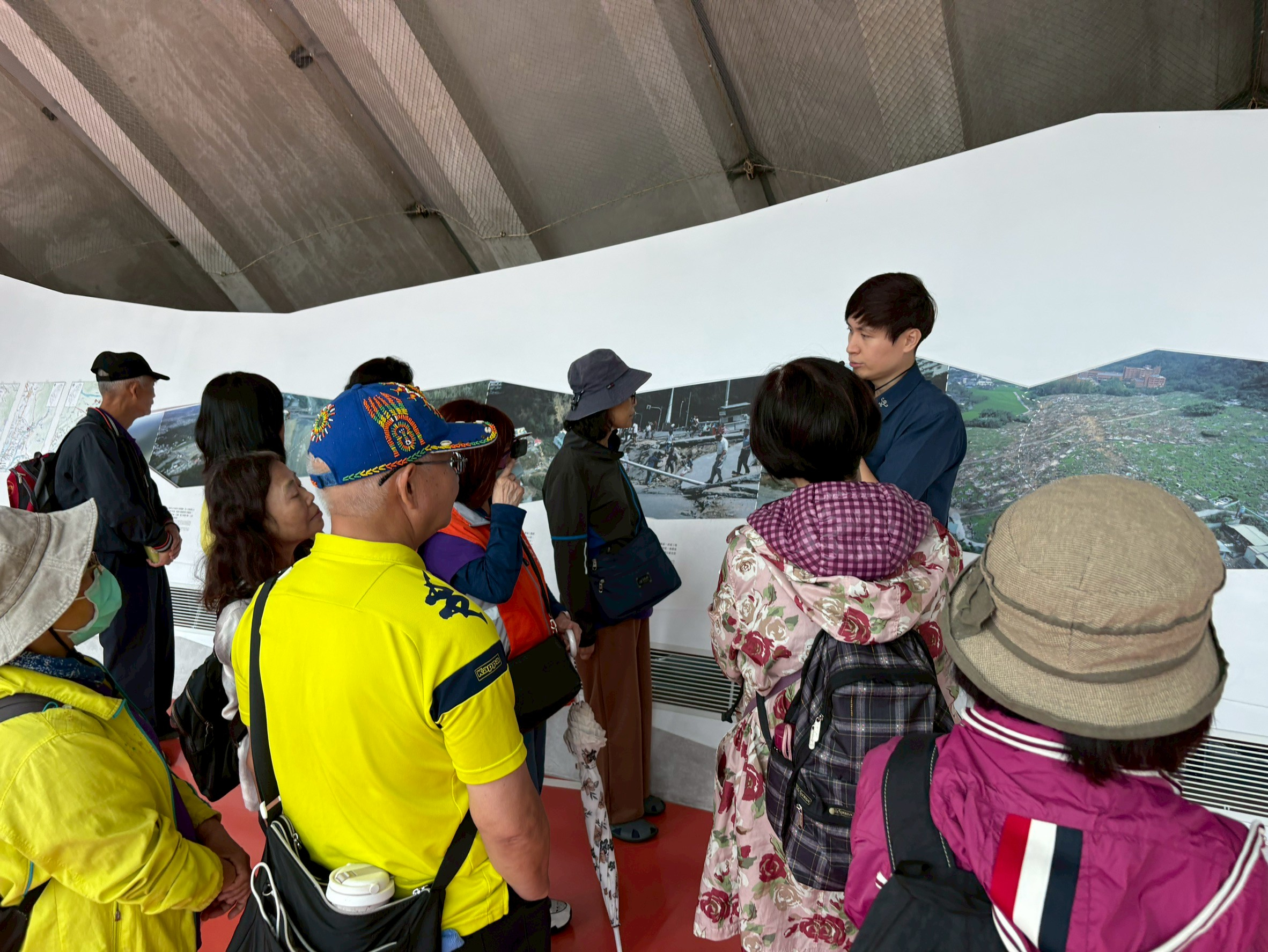 新竹市政府114年廉政志工跨區交流教育訓練九二一地震教育園區環境教育課程。