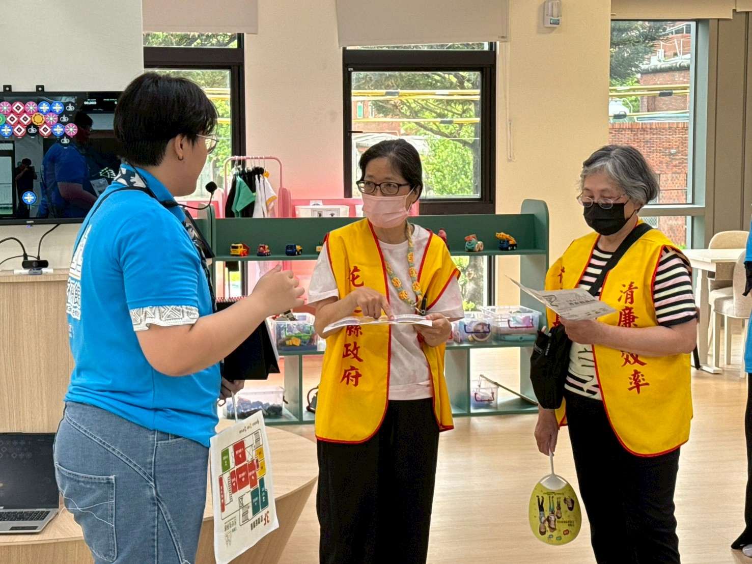 花蓮廉政志工攜手吉安兒少館，共創雙向共融新美好廉政志工與廠商雙向交流